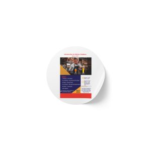 Custom Round Sticker Label Rolls — Branded Promotional Labels (Pack)