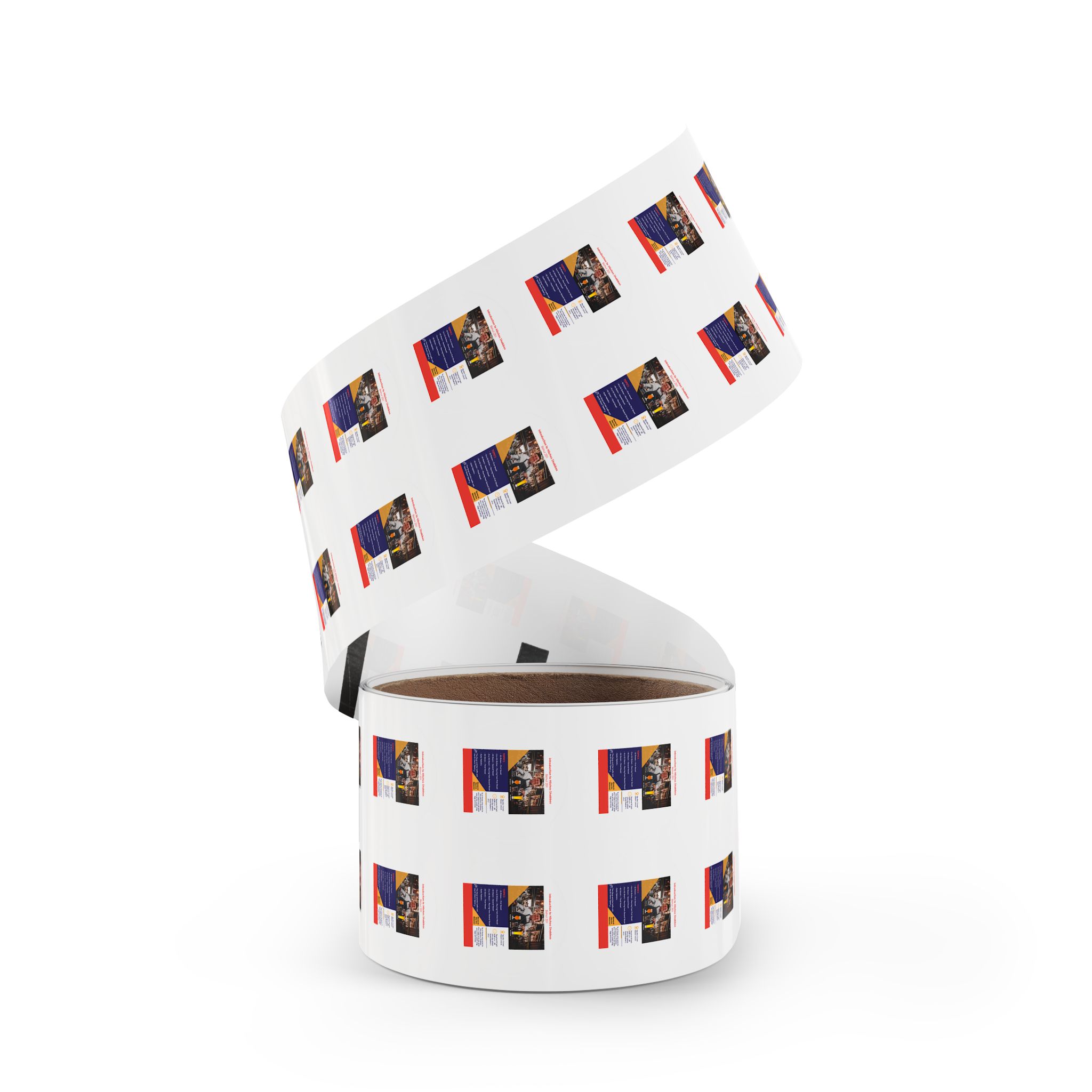 Custom Round Sticker Label Rolls — Branded Promotional Labels (Pack) - Image 3