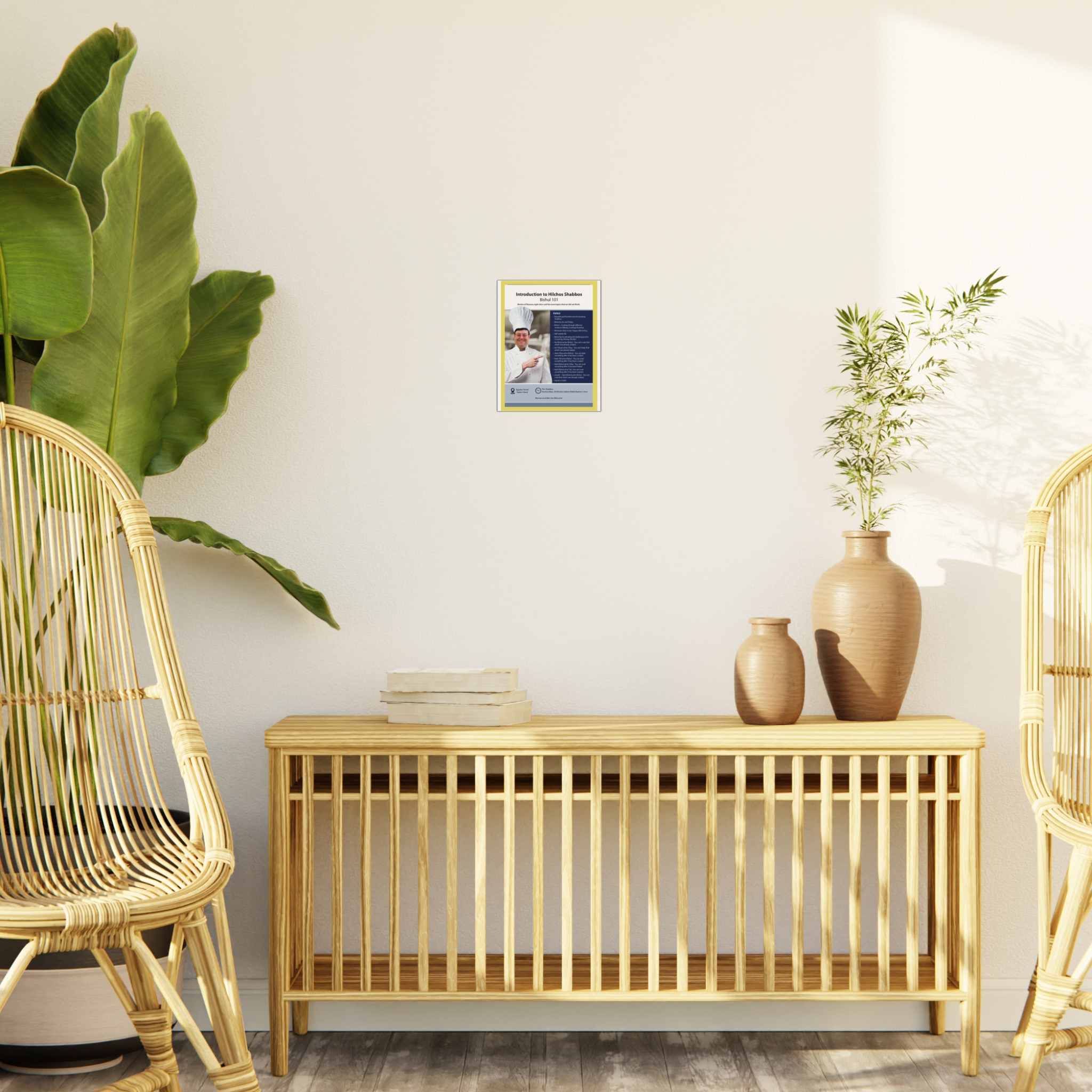 Introduction to Hilchos Shabbos Foam Board - Bishul 101 Poster - Image 7