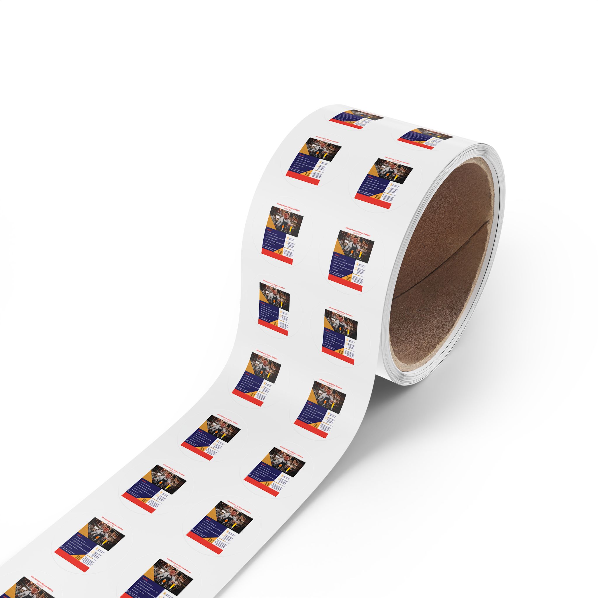Custom Round Sticker Label Rolls — Branded Promotional Labels (Pack) - Image 10